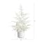 2ft. Artificial Real Touch White Norfolk Island Pine Christmas Tree with Natural Look